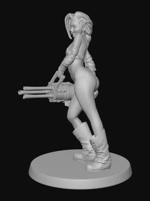 3D model for Neon Graffiti Gunner