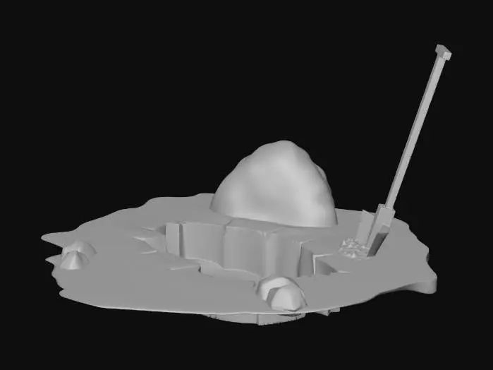 3D model for Digging a Hole