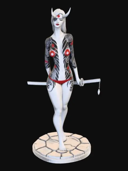 3D model for Samurai Enigma