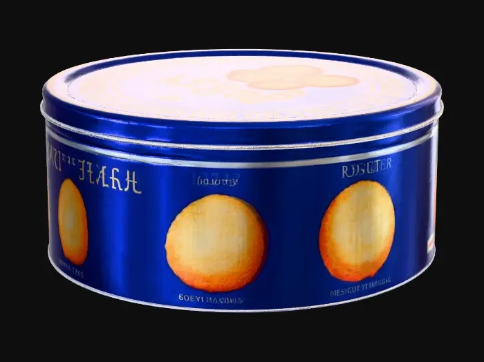 3D model for Danish Cookie Tin