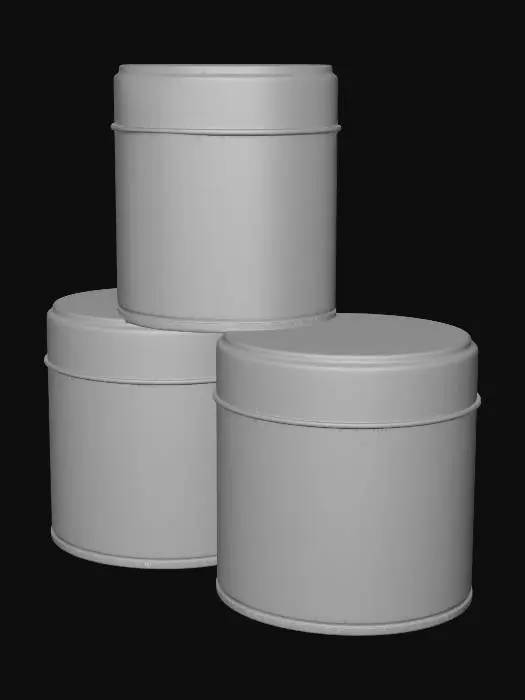 3D model for Colorful Cat Tins