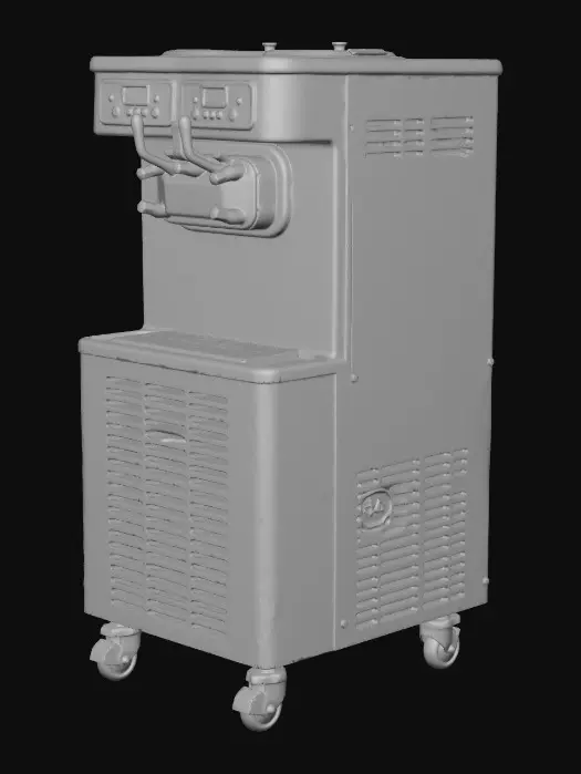 3D model for Ice Cream Machine