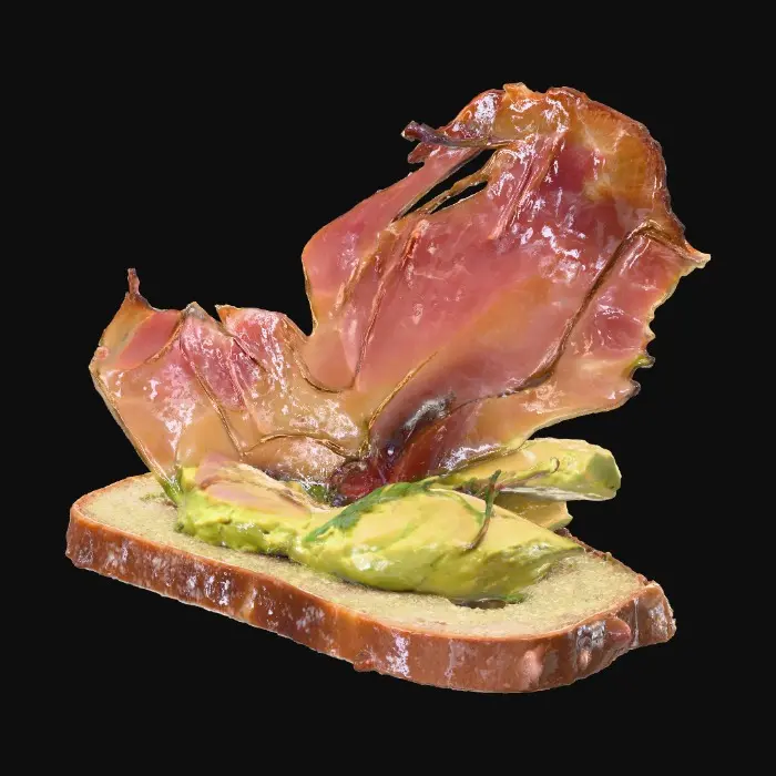 3D model for Gourmet Toast Bite