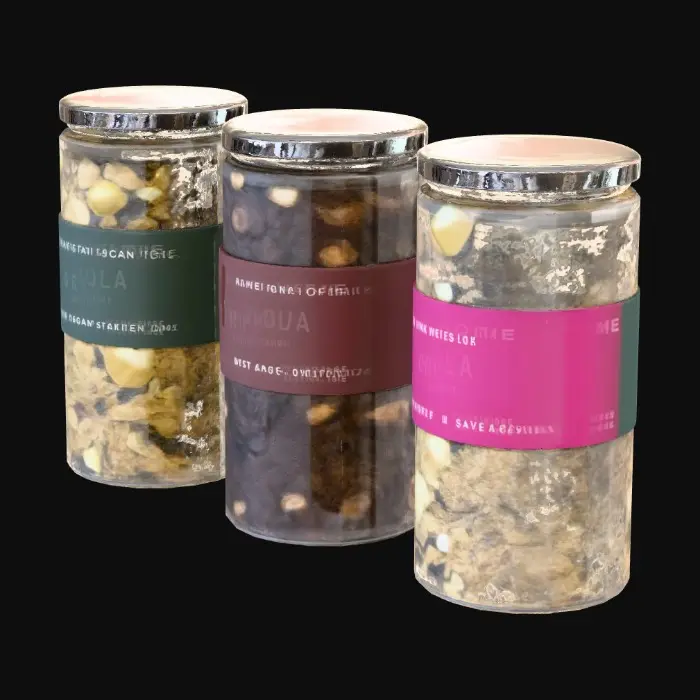 3D model for Granola Trio Jars
