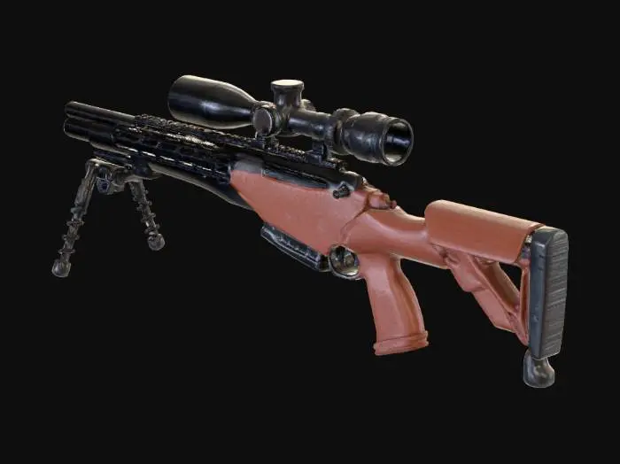 3D model for Ultra gerçekçi keskin nişancı tüfeği