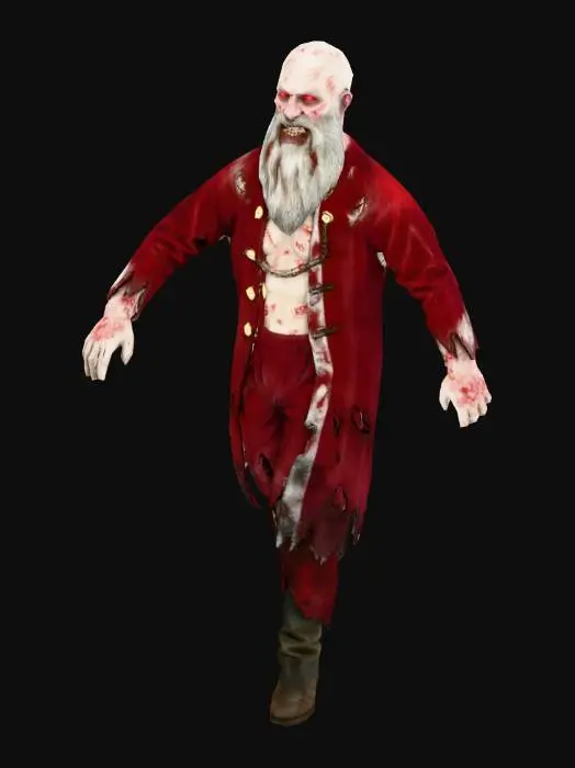 3D model for #Christmas2025# Scary Santa Claus