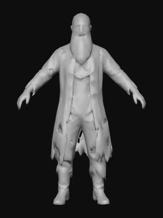 3D model for #Christmas2025# Scary Santa Claus