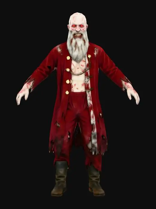 3D model for #Christmas2025# Scary Santa Claus