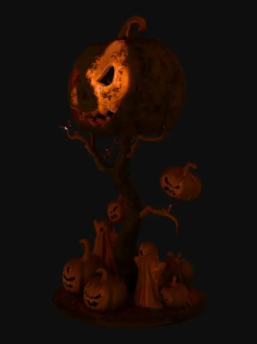 3D model for #Halloween2025#,