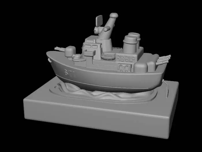 3D model for 871 Naval Model