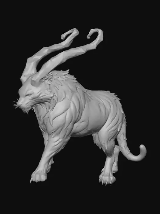 3D model for Celestial Guardian