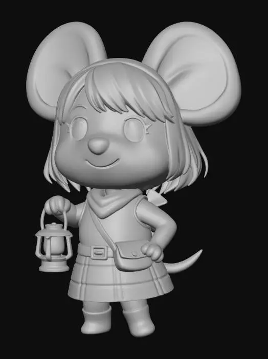 3D model for The Lantern Bearer