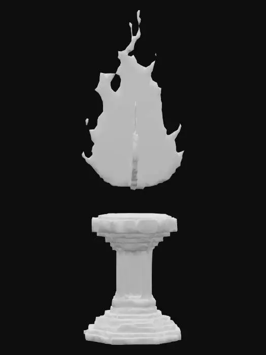 3D model for Eternal Flame