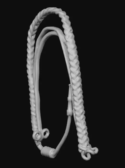 3D model for Braided Rope Lanyard