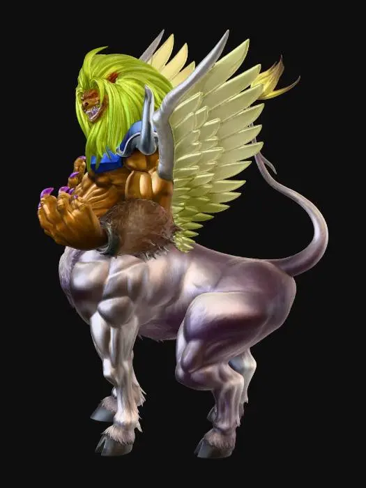 3D model for Winged Lion Centaur