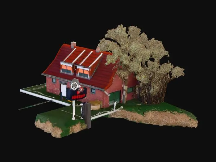 3D model for Brick House by the Canal