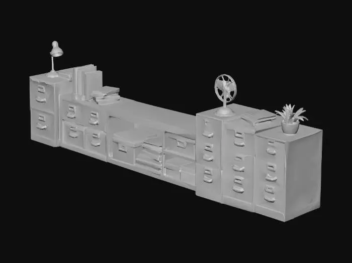 3D model for Archive Corner