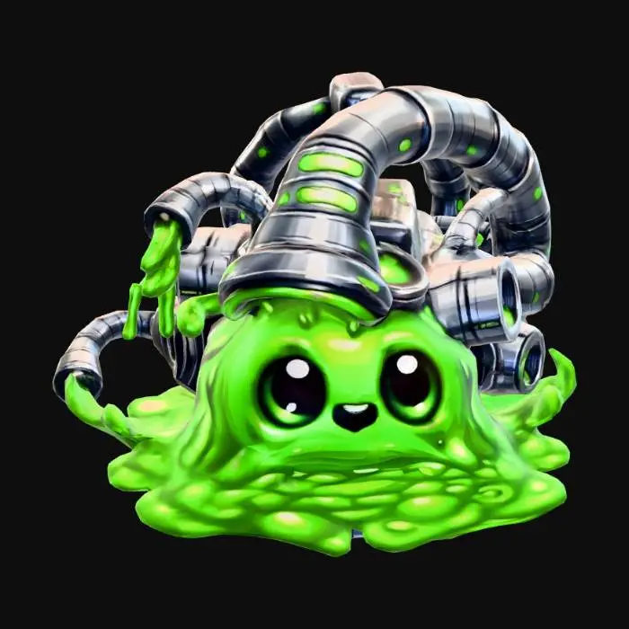 3D model for Mecha Slime