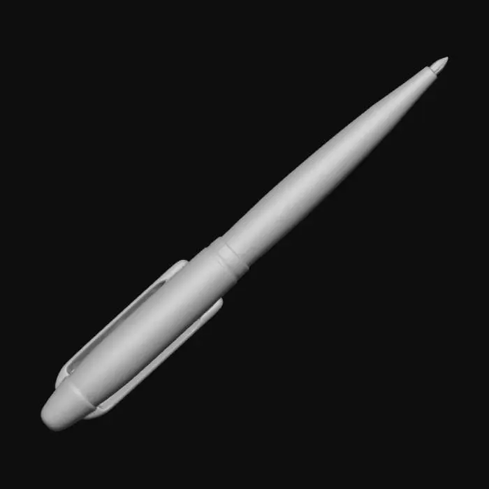 3D model for Midnight Silver Pen