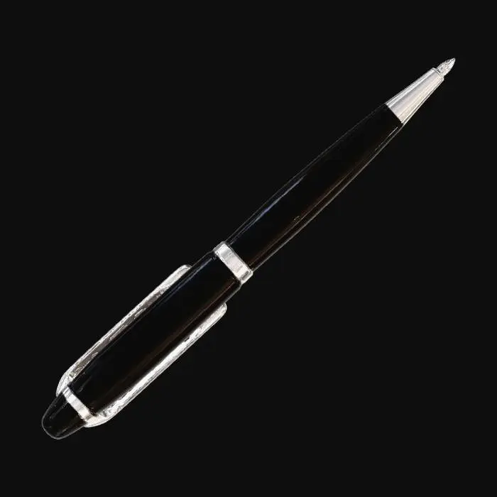 3D model for Midnight Silver Pen