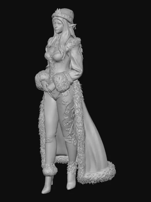3D model for Holiday Enchantress