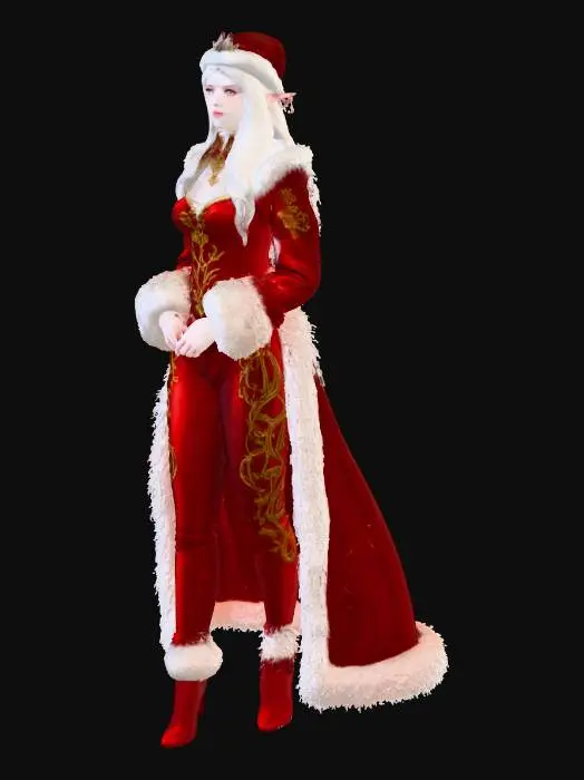 3D model for Holiday Enchantress