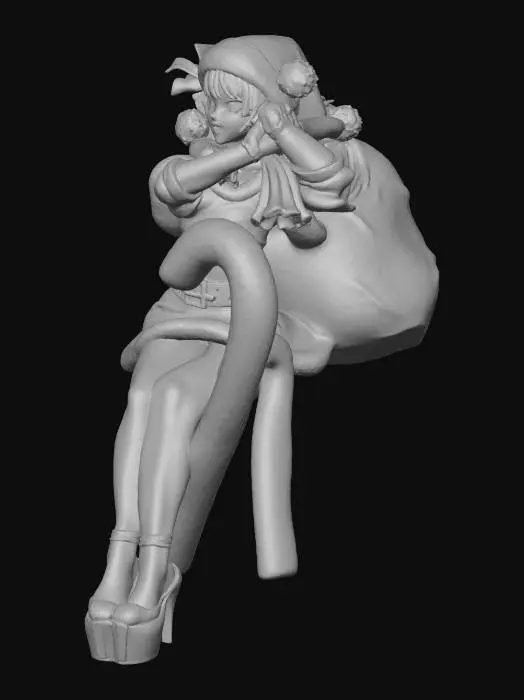 3D model for Santa's Helper in Candyland