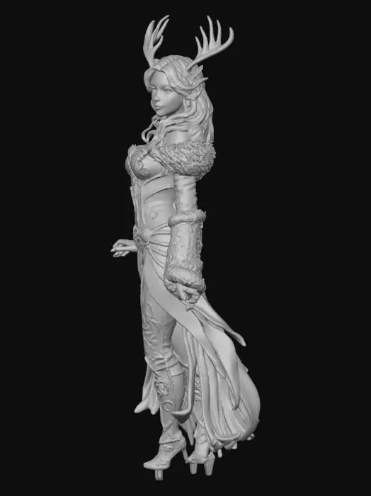 3D model for Enchanted Forest Queen