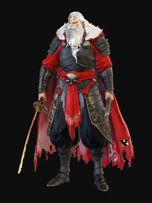 3D model for Warrior of the Frozen Flames