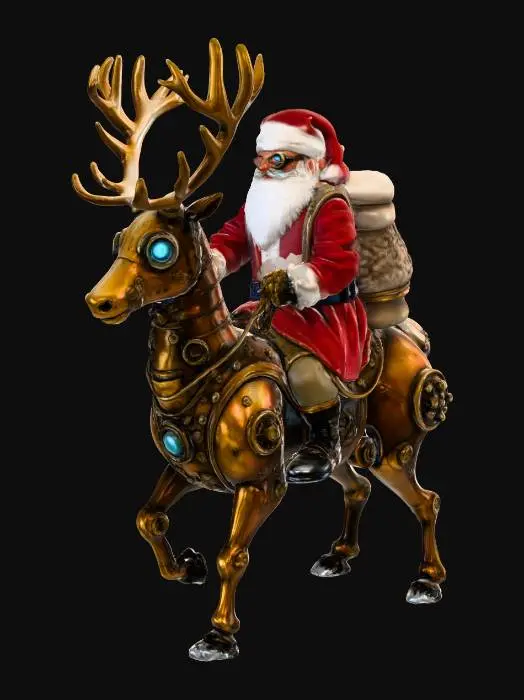 3D model for Steampunk Sleigh Ride