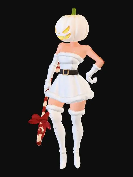 3D model for Pumpkin Candy Fashionista