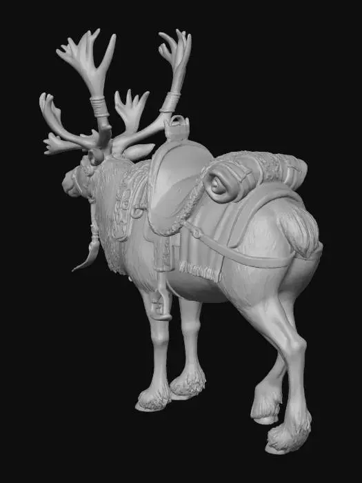 3D model for santa dear