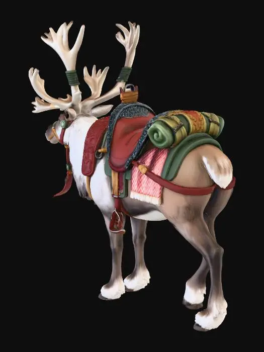 3D model for santa dear
