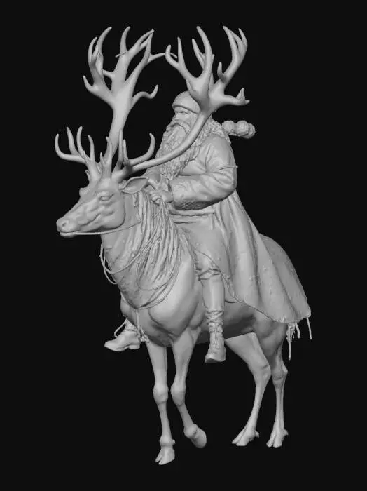 3D model for Santa's Stag Ride