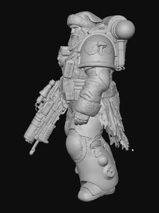 3D model for Battle Santa