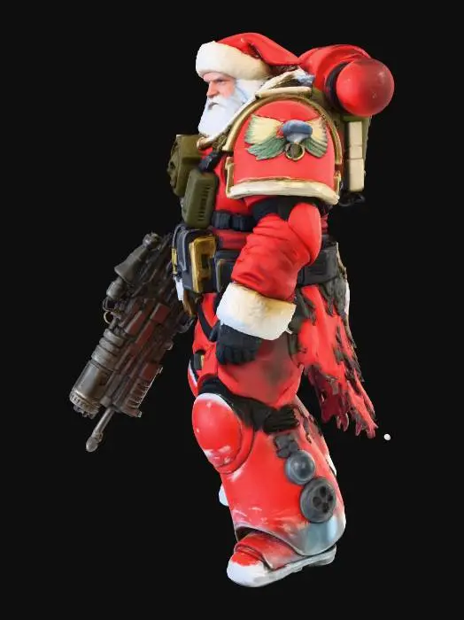 3D model for Battle Santa