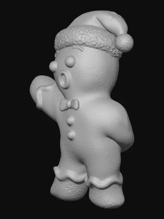 3D model for Festive Gingerbread Delight