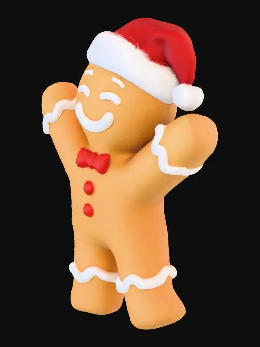 3D model for Gingerbread Cheer