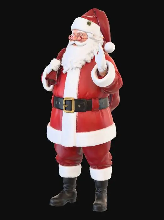 3D model for Santa's Gift Delivery