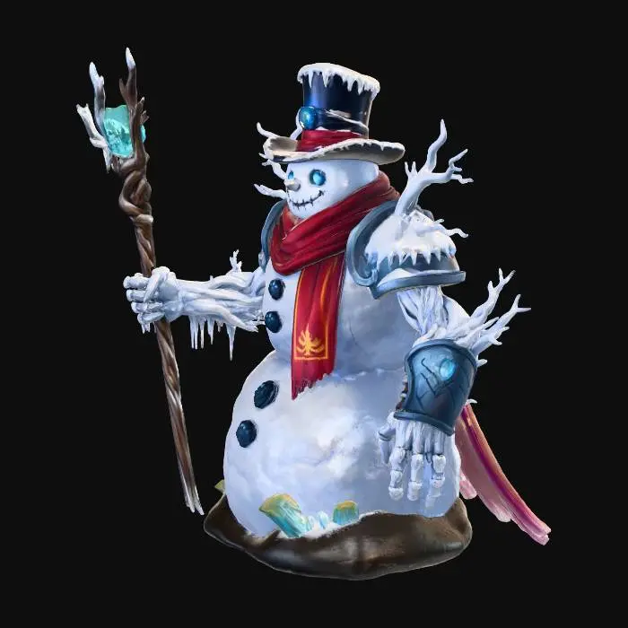 3D model for Frost Guardian Snowman