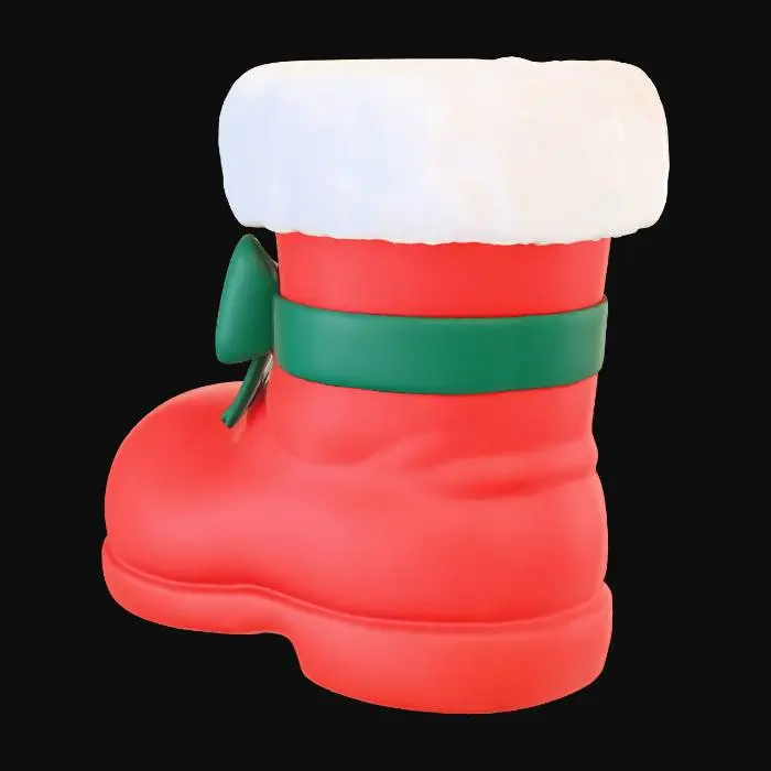 3D model for Festive Boot