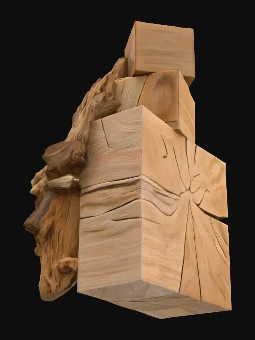 3D model for Juxtaposition of Forms