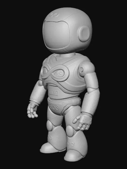 3D model for InfiniBot Infinium Gold-Plate Android