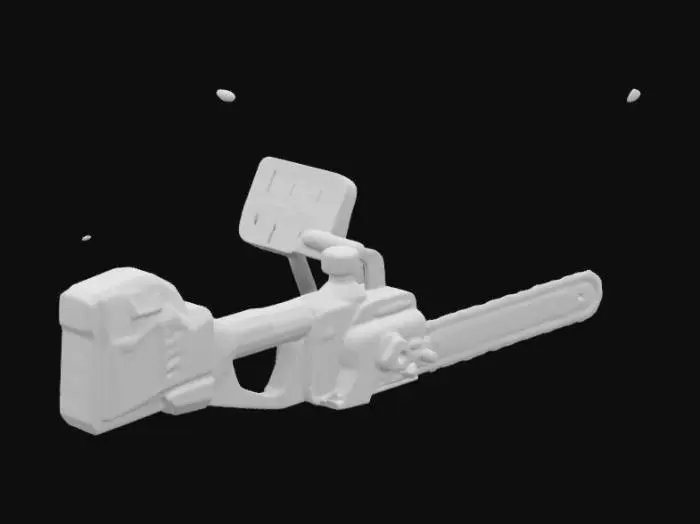 3D model for Electric Chainsaw