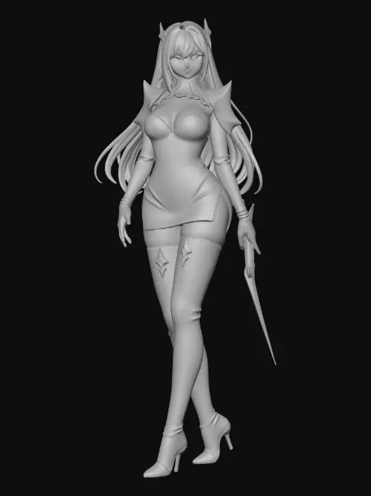 3D model for Midnight Empress