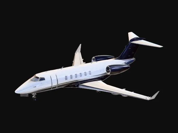 3D model for Challenger 350 Aircraft
