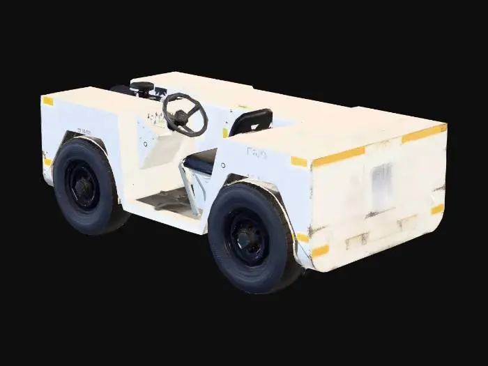 3D model for Aircraft Tug