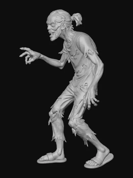 3D model for Zombie TH