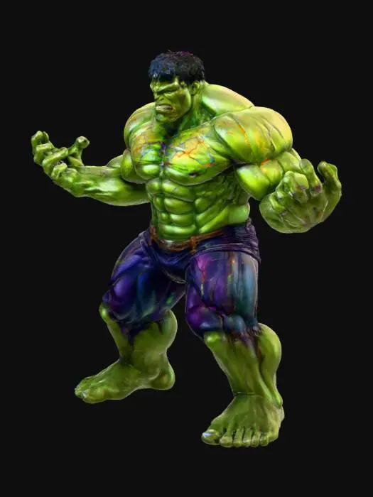 3D model for Infinity Hulk