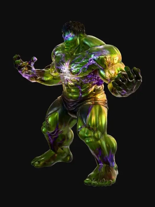3D model for Infinity Hulk